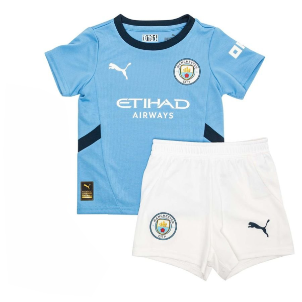 Maillot + Short Tenue Manchester City Enfant Domicile 20242025 – Maillot Football