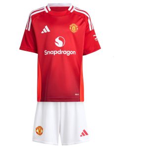 Maillot + Short Tenue Manchester United Enfant Domicile 20242025 – Maillot Football