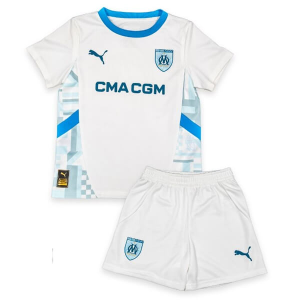 Maillot + Short Tenue Olympique Marseille Enfant Domicile 20242025 – Maillot Football